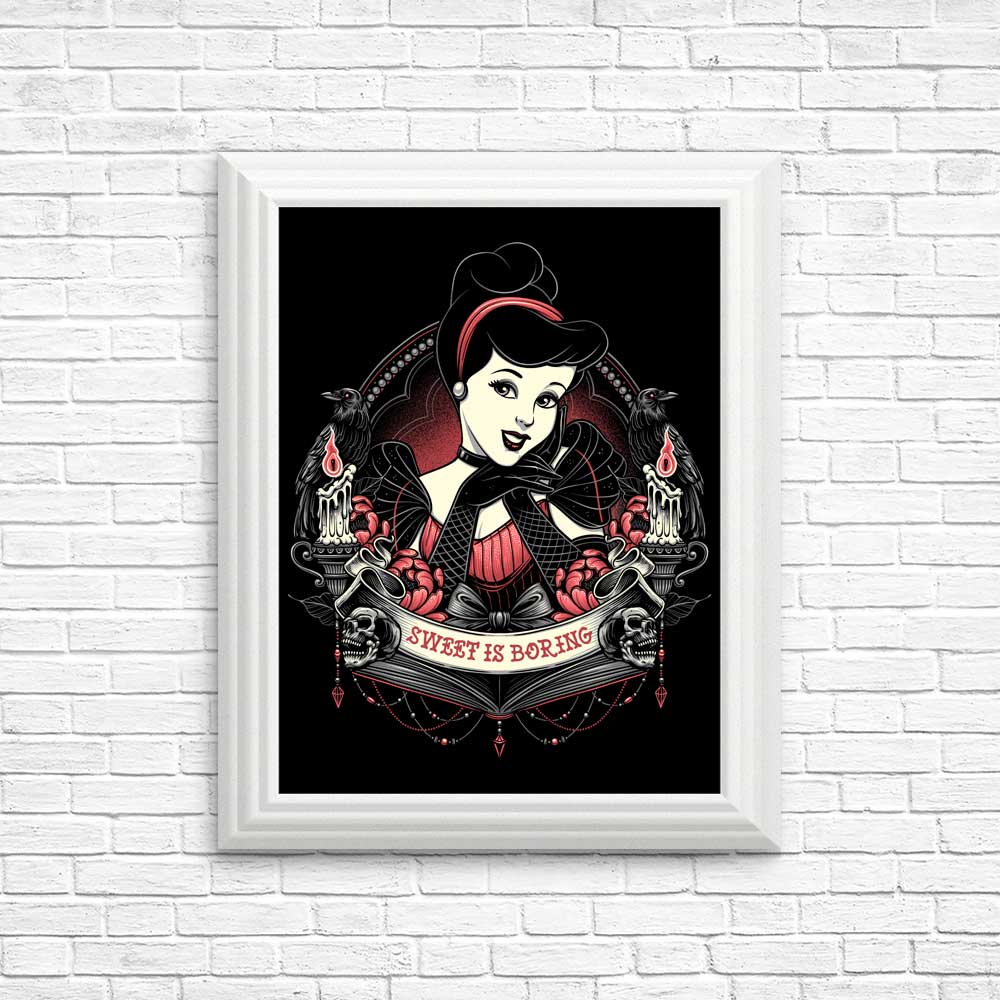 Sweet is Boring - Attractive Posters and Prints