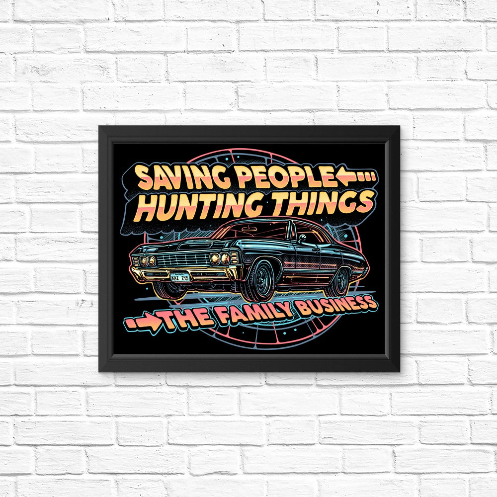 High - Quality 'Saving People, Hunting Things' Posters and Prints