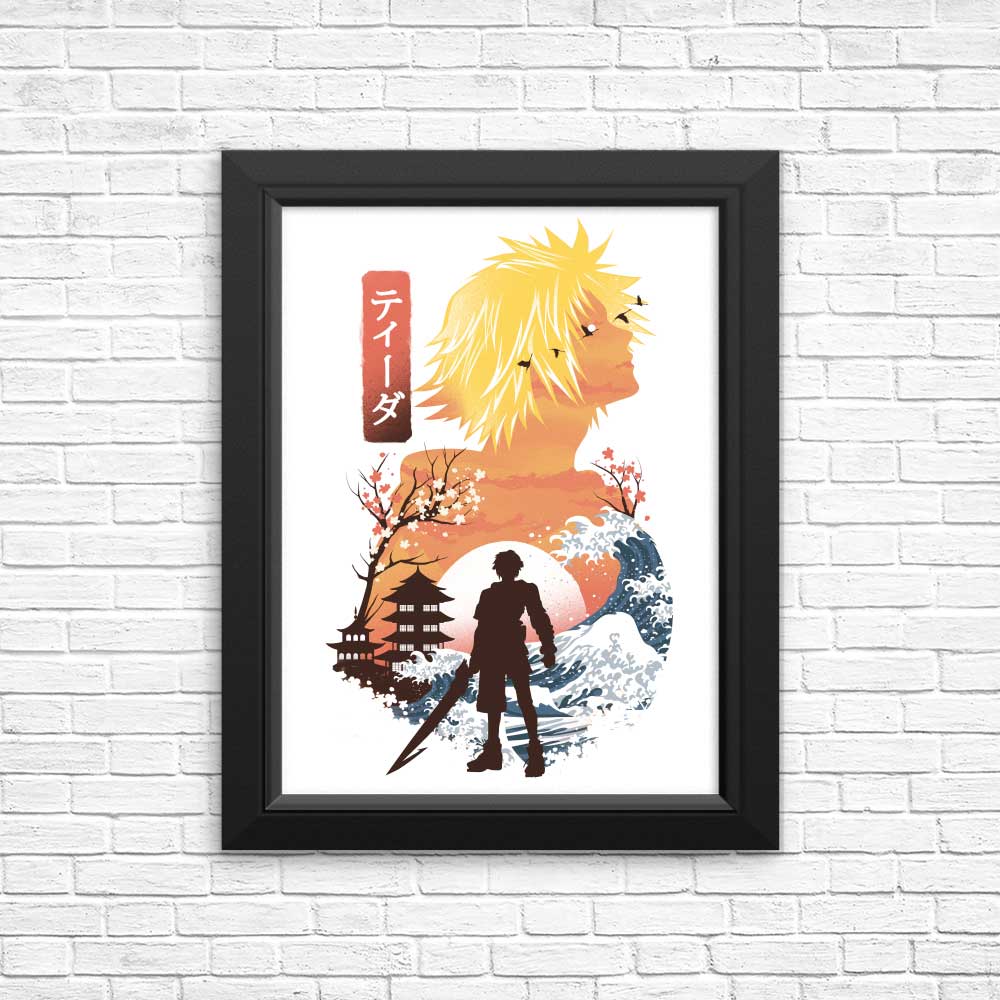 High - quality Tidus Ukiyo - e Art Posters & Prints