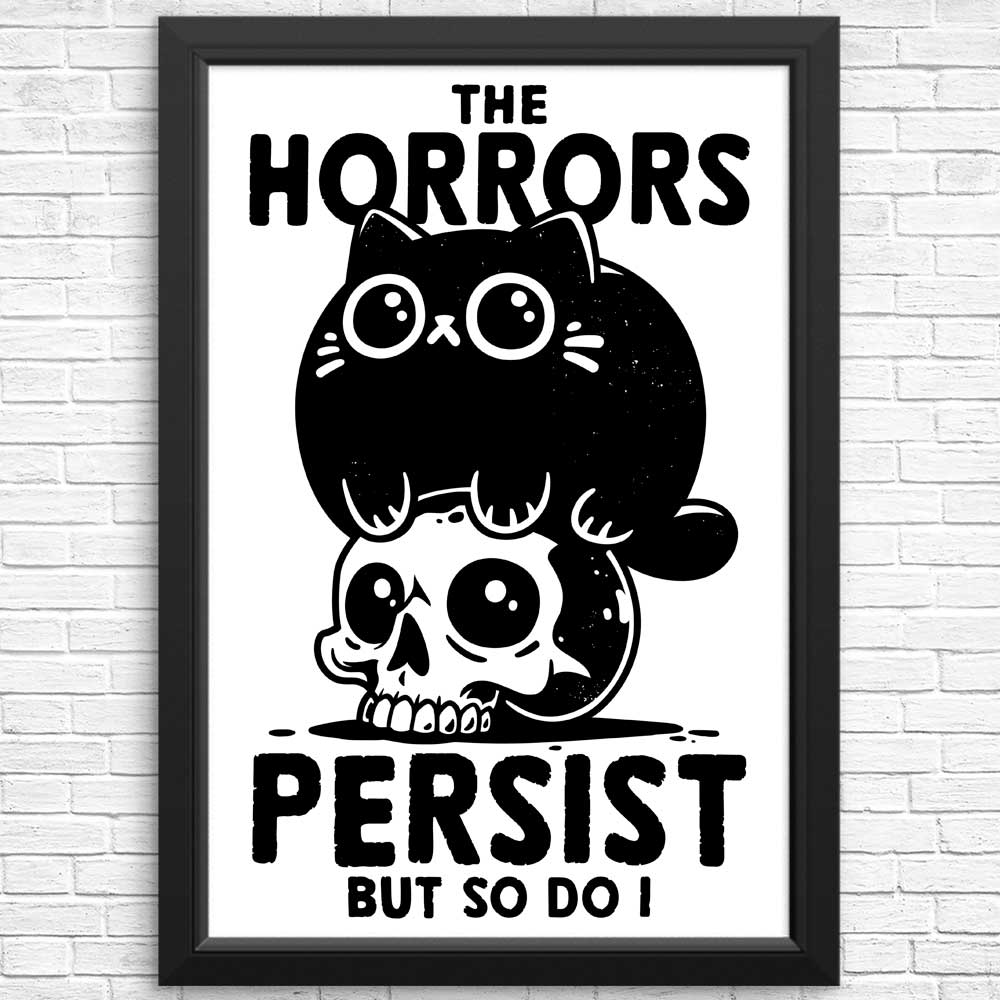 Terrifying Horror Survivor Wall Posters and Art Prints