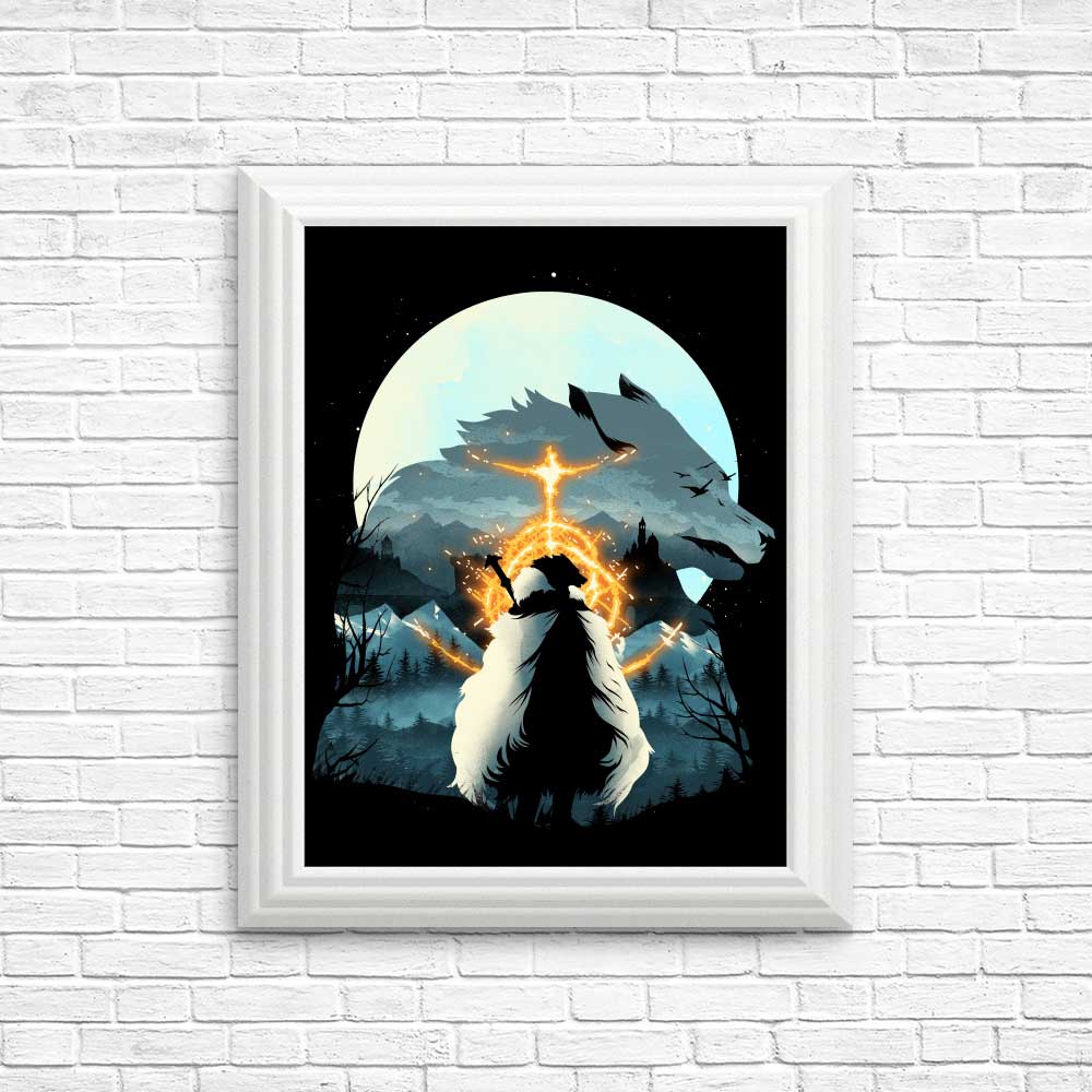 Stunning 'The Half Wolf' Posters & Prints by Dandingeroz