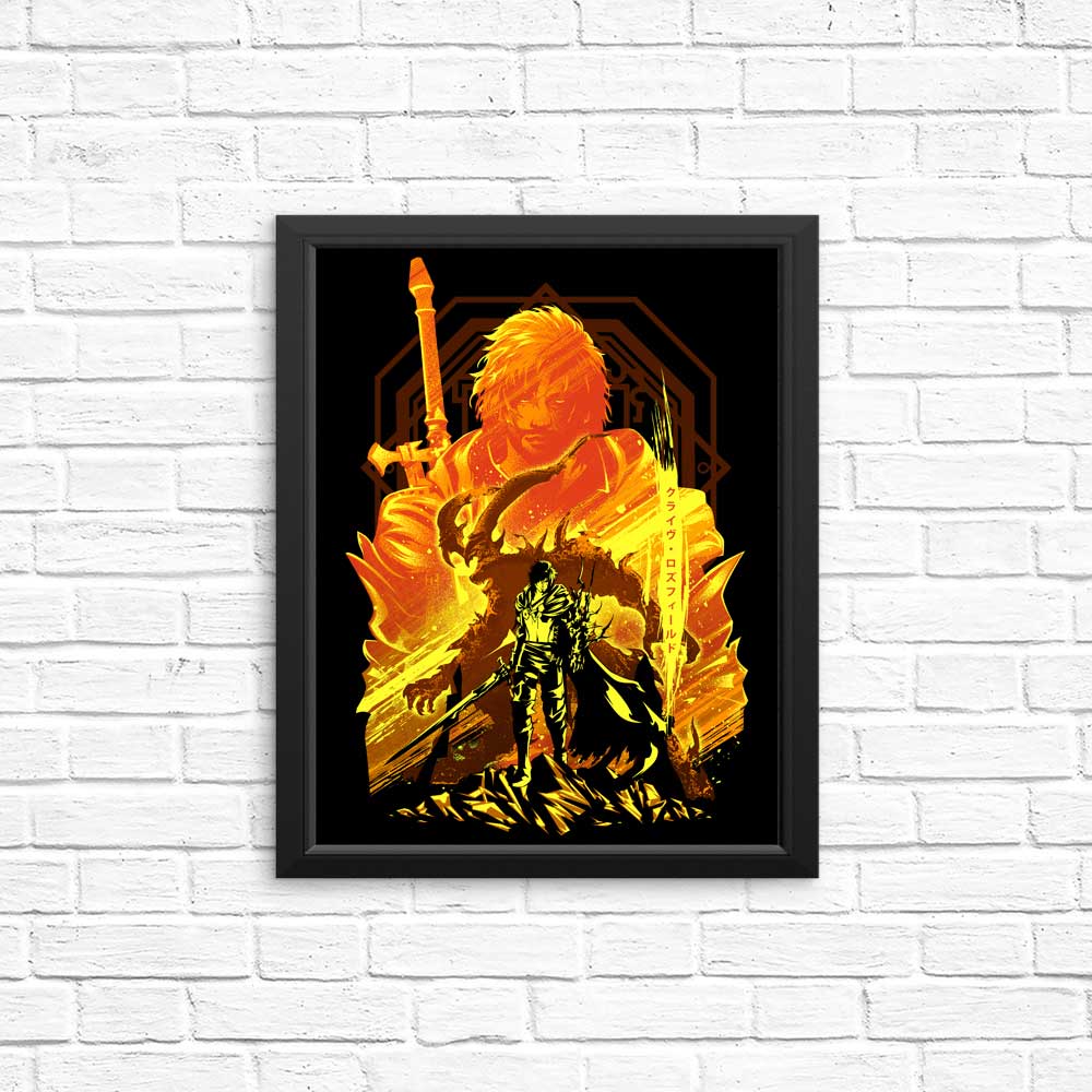 Powerful Ifrit - Artistic Posters and Prints for Decoration