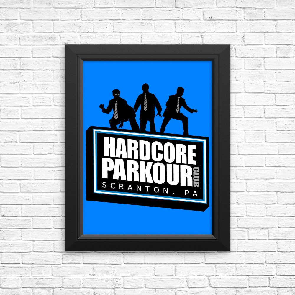 High - intensity Parkour Posters and Prints by Ryan Astle