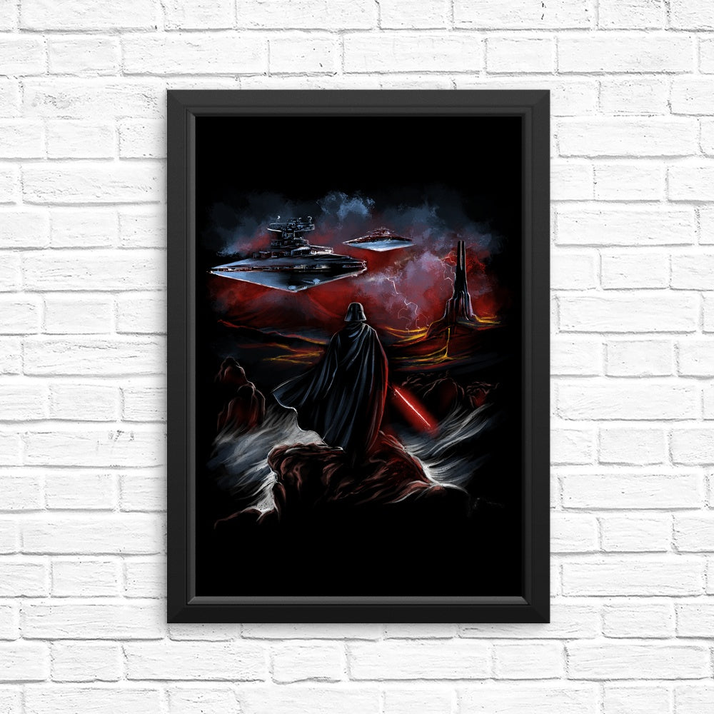 Mysterious Dark Side Wanderer - High - Quality Posters & Prints