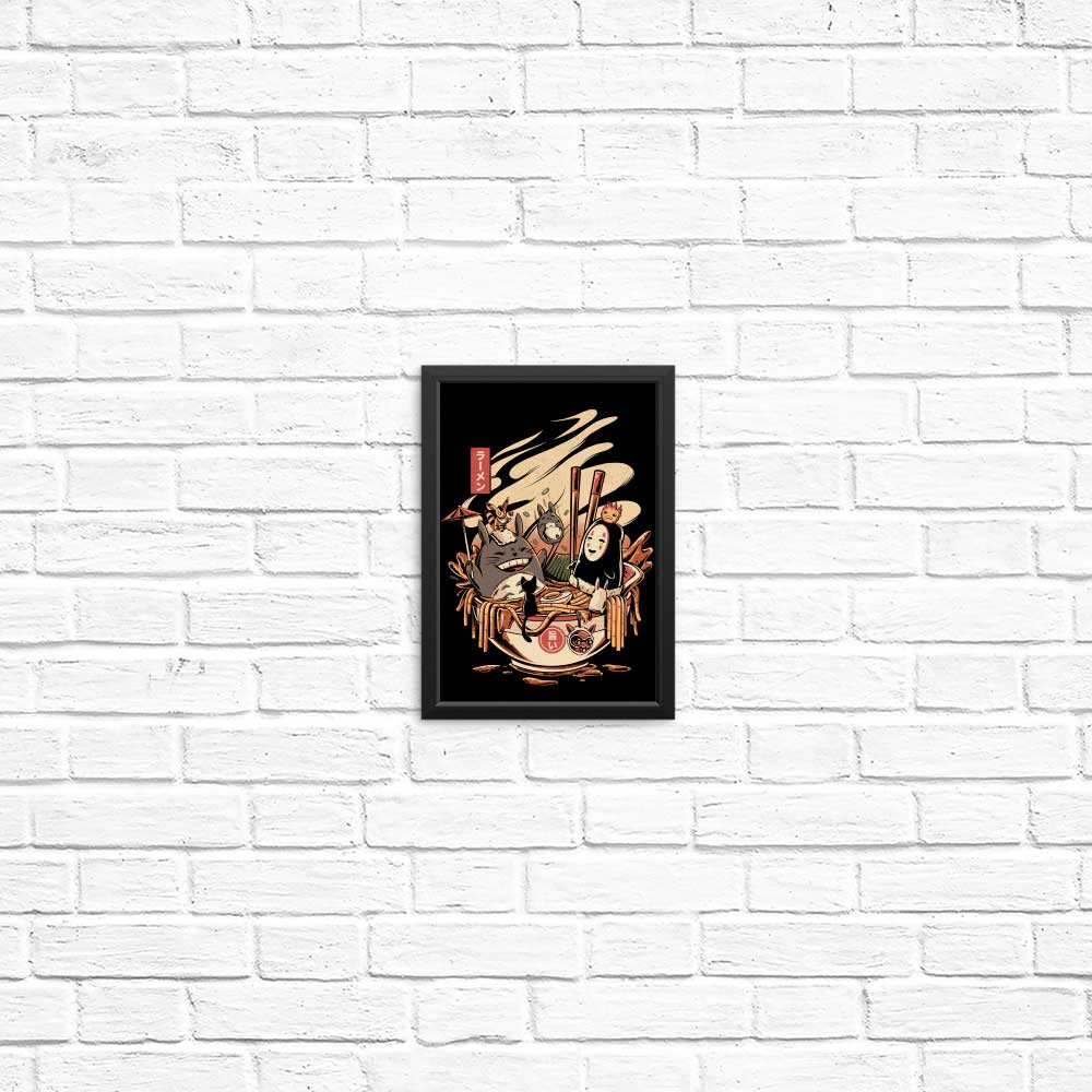 Vibrant Ramen Pool Party Posters and Prints
