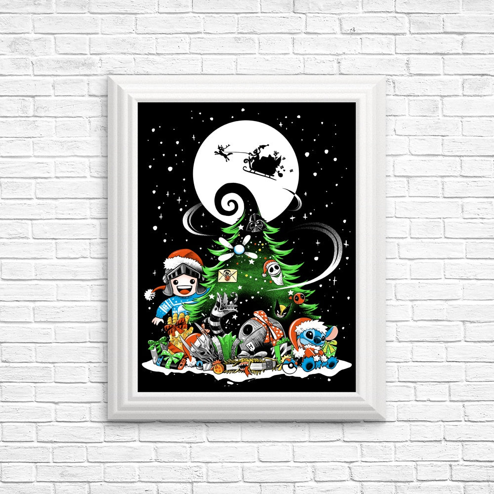 Christmas-themed Posters and Prints from Teerion