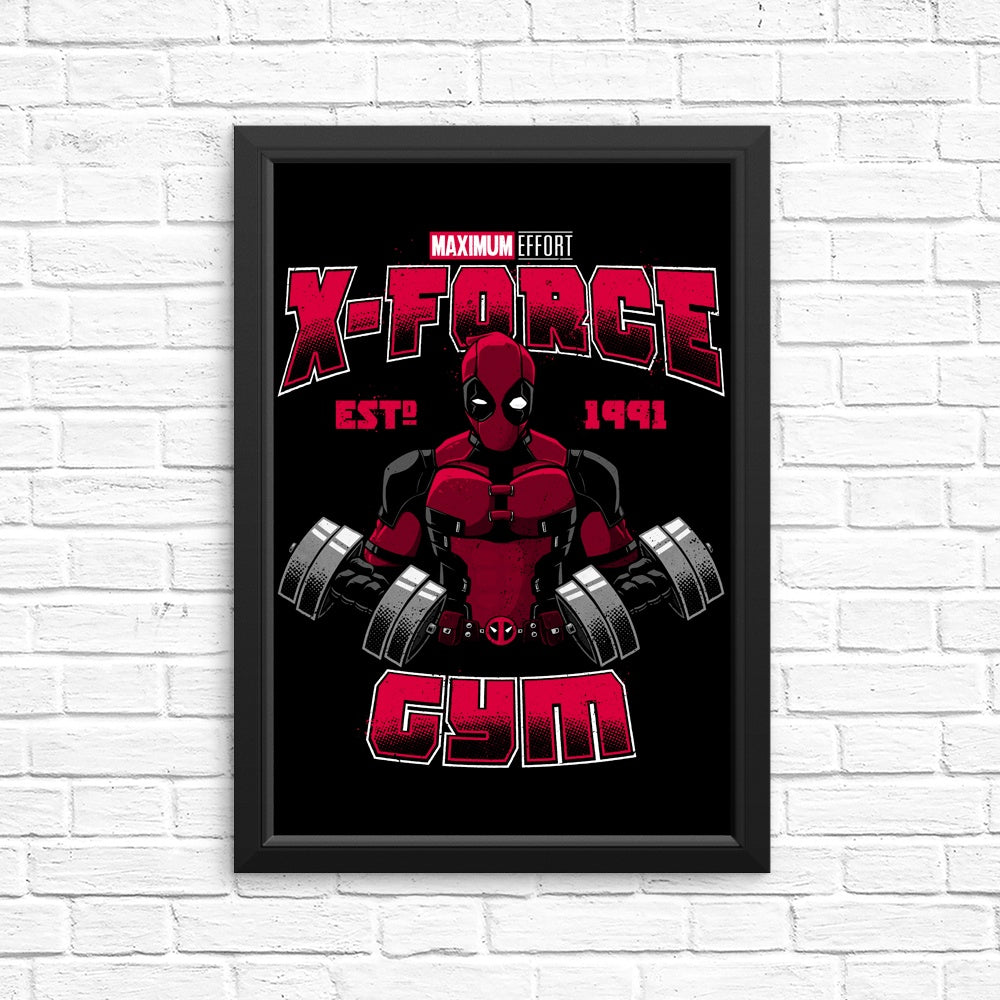 High - Quality Gym Posters and Prints from X - Force Gym Collection