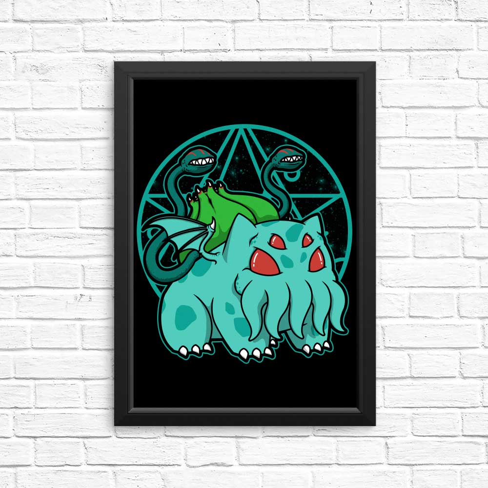 Bulbathulhu Wall Posters and Art Prints