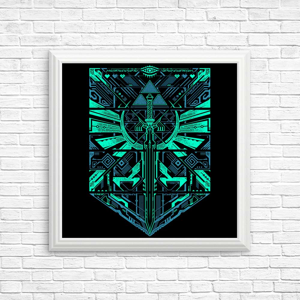 Stunning Cyber Z Hero Posters and Prints