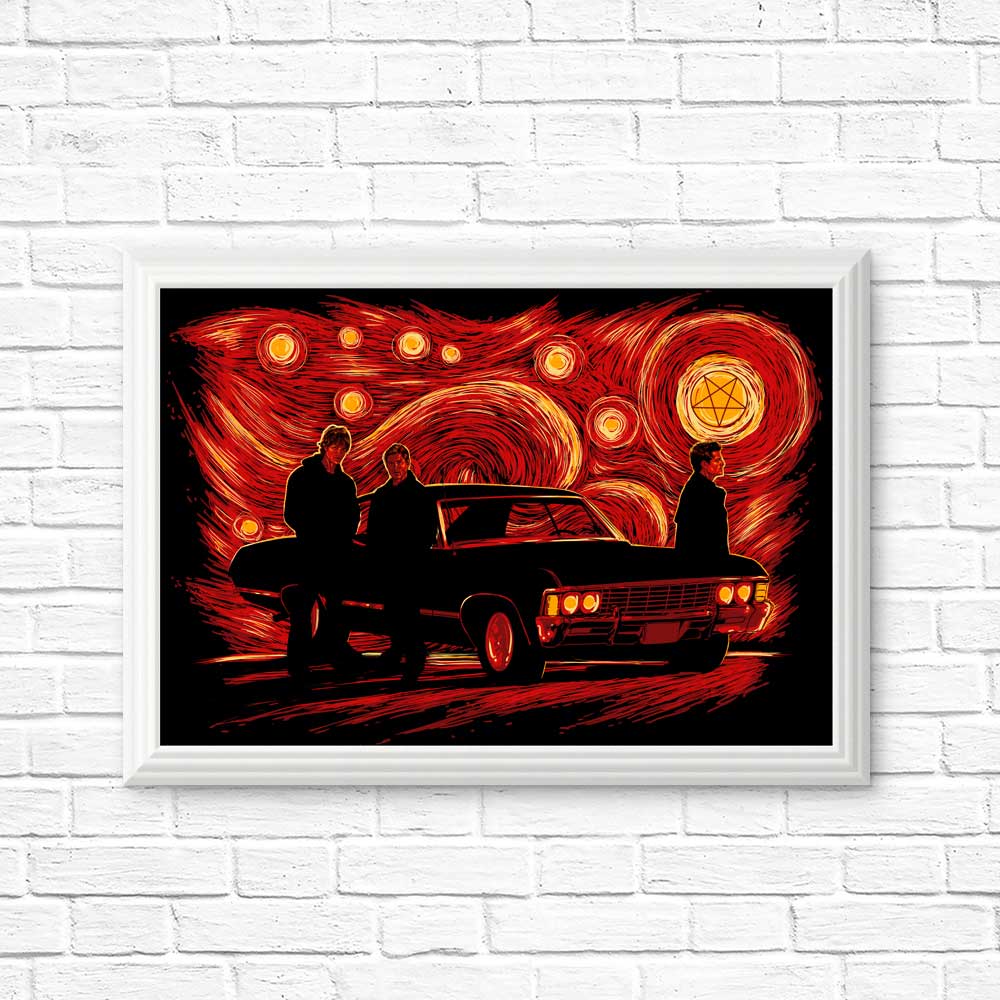 Starry Winchesters (Alternative) High - Quality Posters & Prints