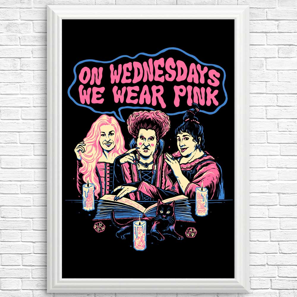 Enchanting 'Witches Wear Pink' Wall Posters and Prints