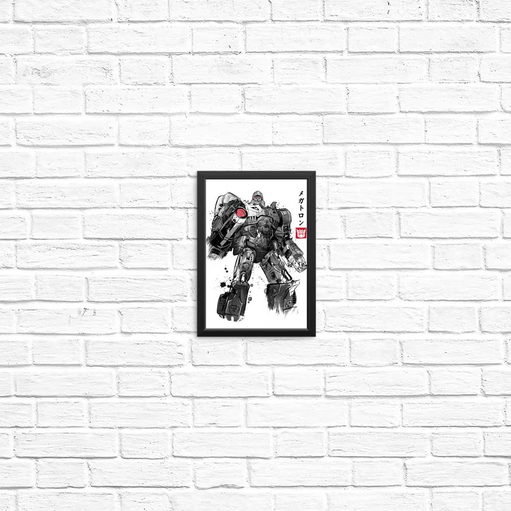 Tyrannical Sumi-e Art - High - Quality Posters and Prints