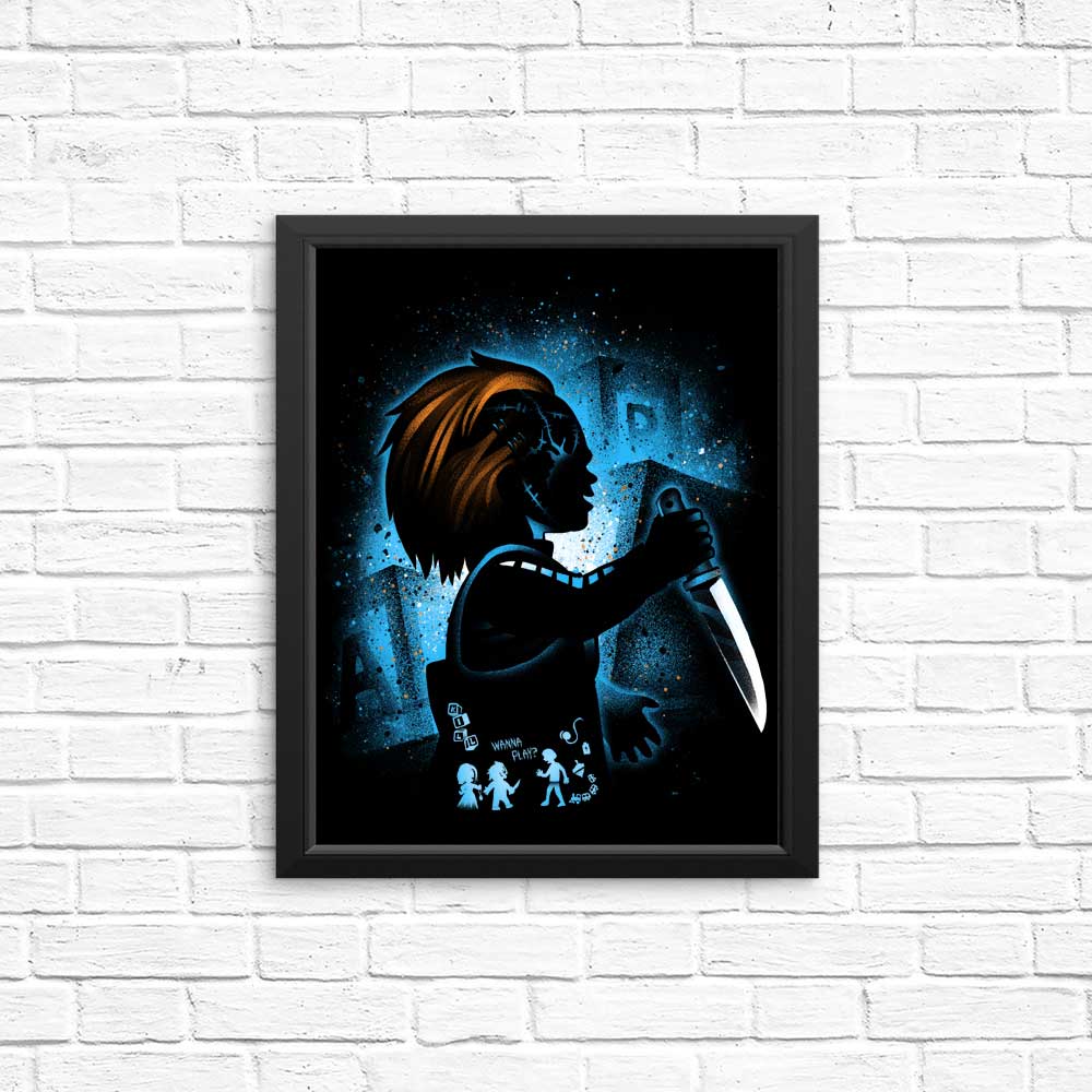 Scary Doll Wall Posters and Art Prints