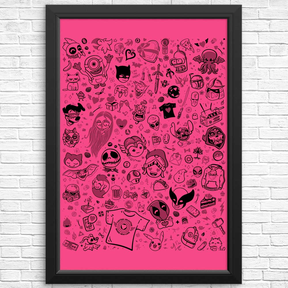 Charming Doodles - Artistic Posters and Prints