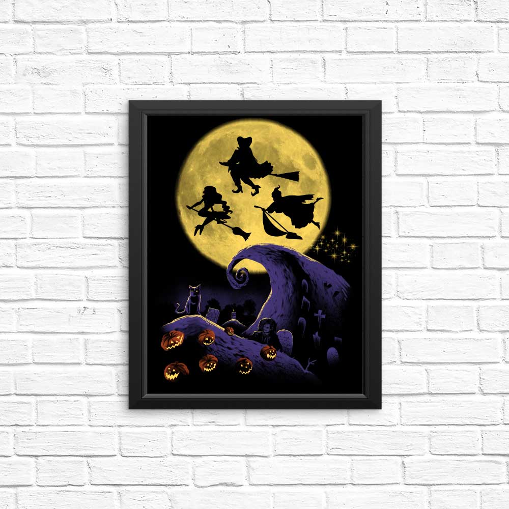 XENOS Nightmare Before Salem Wall Posters and Prints for Home Decor