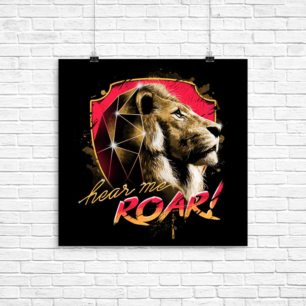 XENOS - High - Quality 'Epic Roar' Photographic Poster