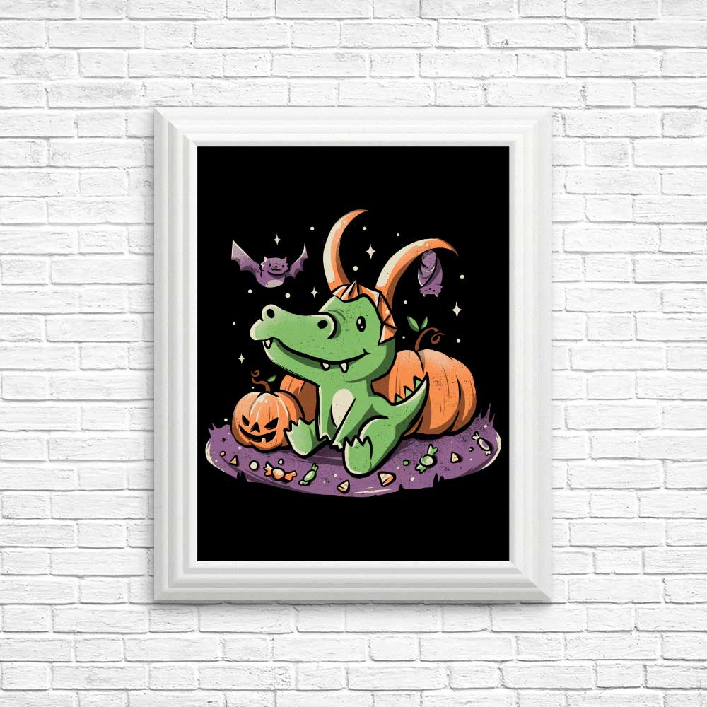 Creepy Alligator High - Quality Posters and Prints