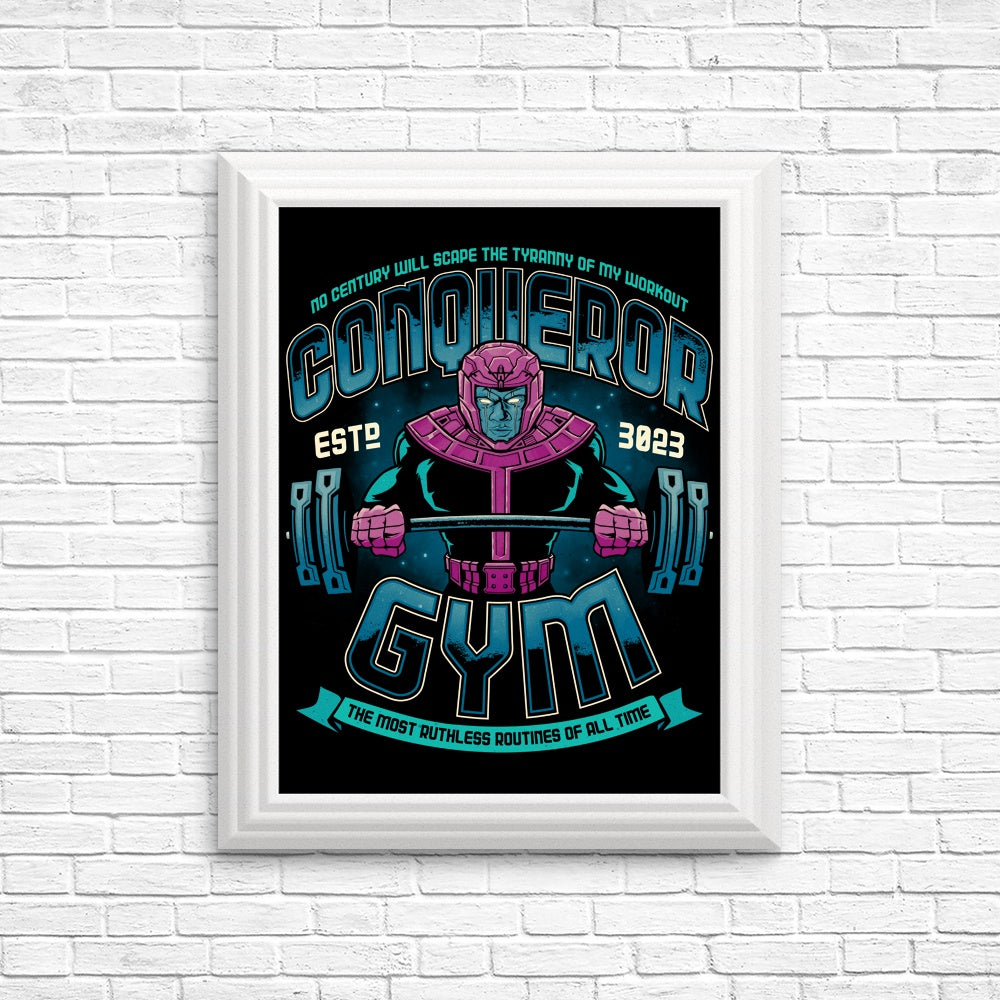 Inspiring Posters and Prints for Conqueror Gym