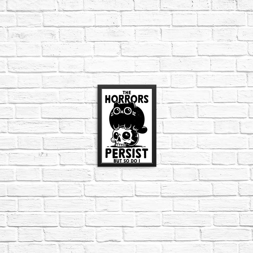 Terrifying Horror Survivor Wall Posters and Art Prints