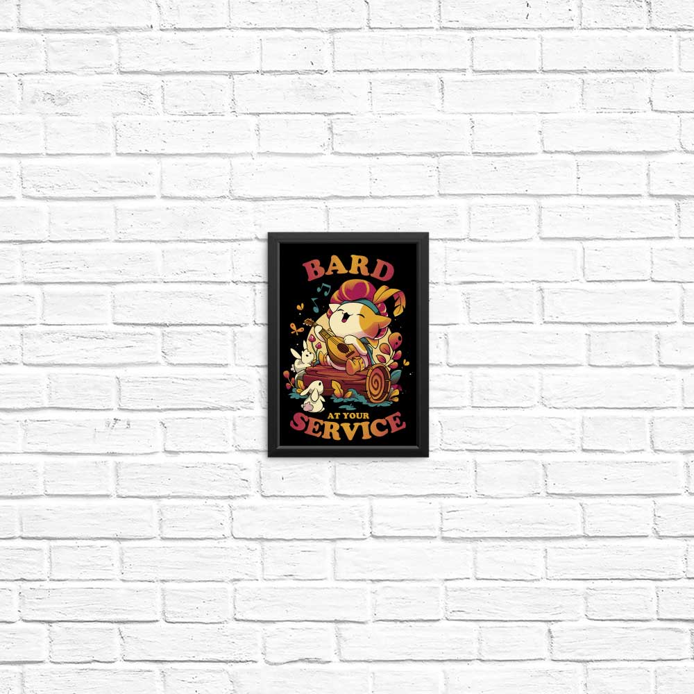 High - quality 'Bard at Your Service' Posters & Prints