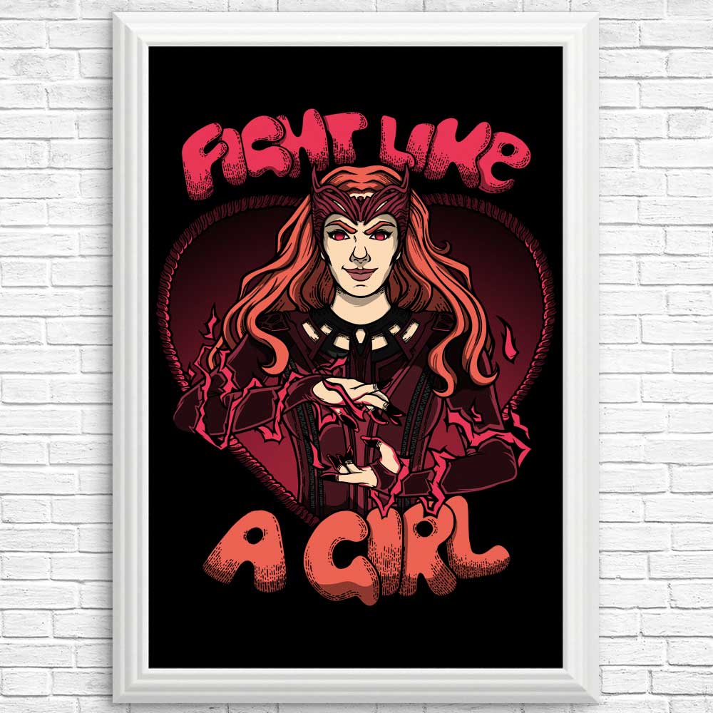 High - Quality 'Fight Like a Witch' Posters and Prints