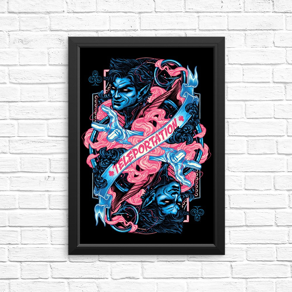 Unique Teleportation-themed Posters and Prints