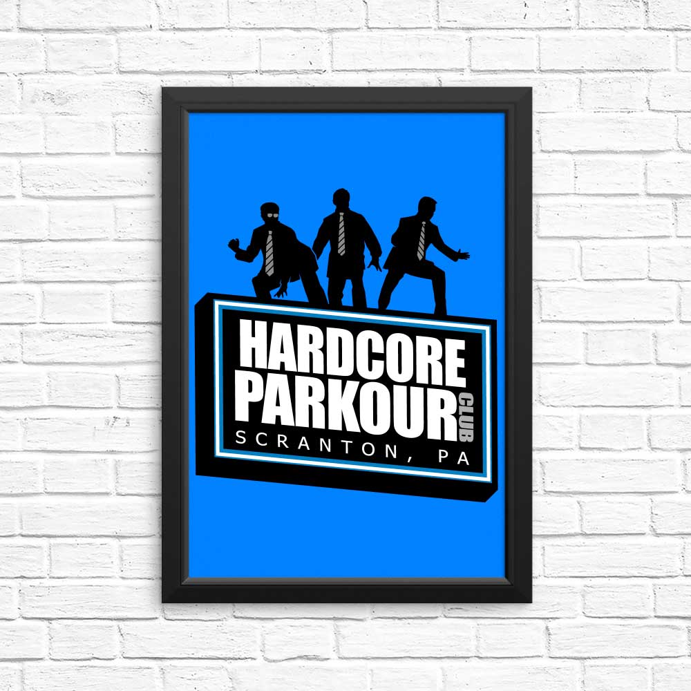 High - intensity Parkour Posters and Prints by Ryan Astle