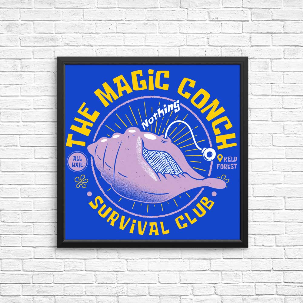 The Enchanting Magic Conch Art Posters and Prints