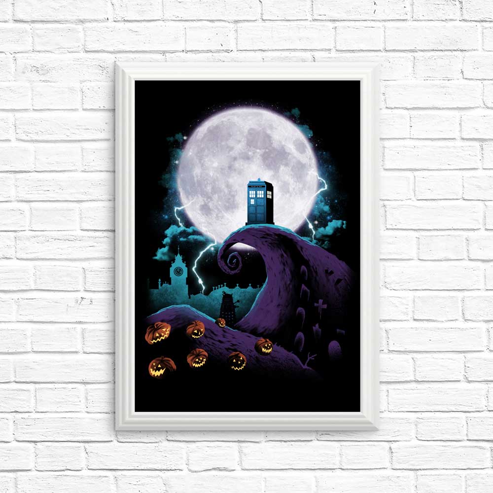 Frightful Nightmare Before Gallifrey Wall Art - High - Quality Posters and Prints