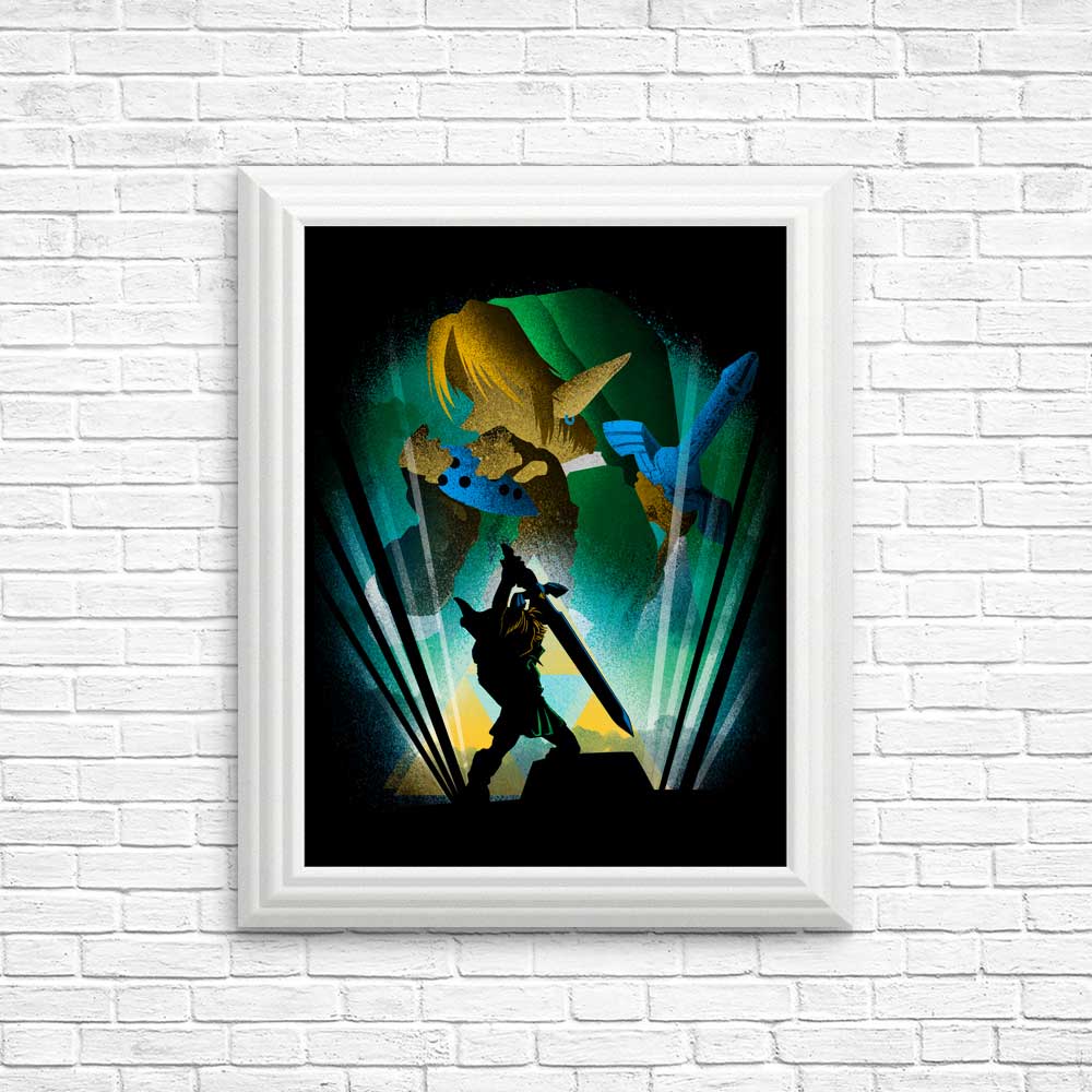 Stunning 'Hero of Time' Posters and Prints by Donnie Illustrations