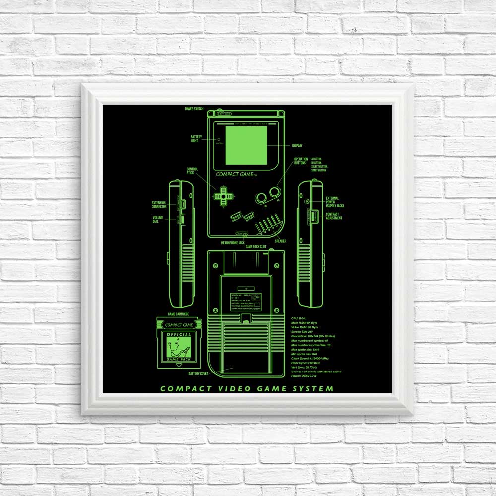 High - Quality Game Kid Posters and Prints from Adam Works