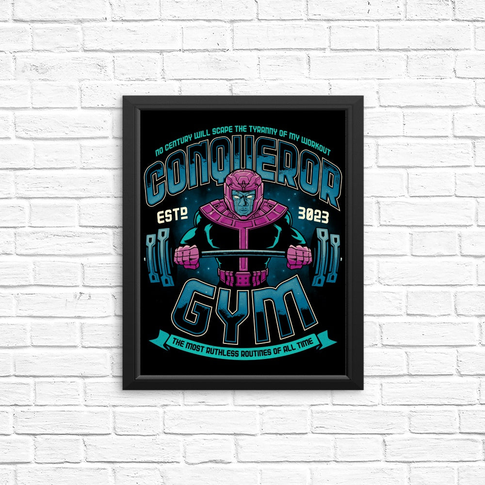 Inspiring Posters and Prints for Conqueror Gym