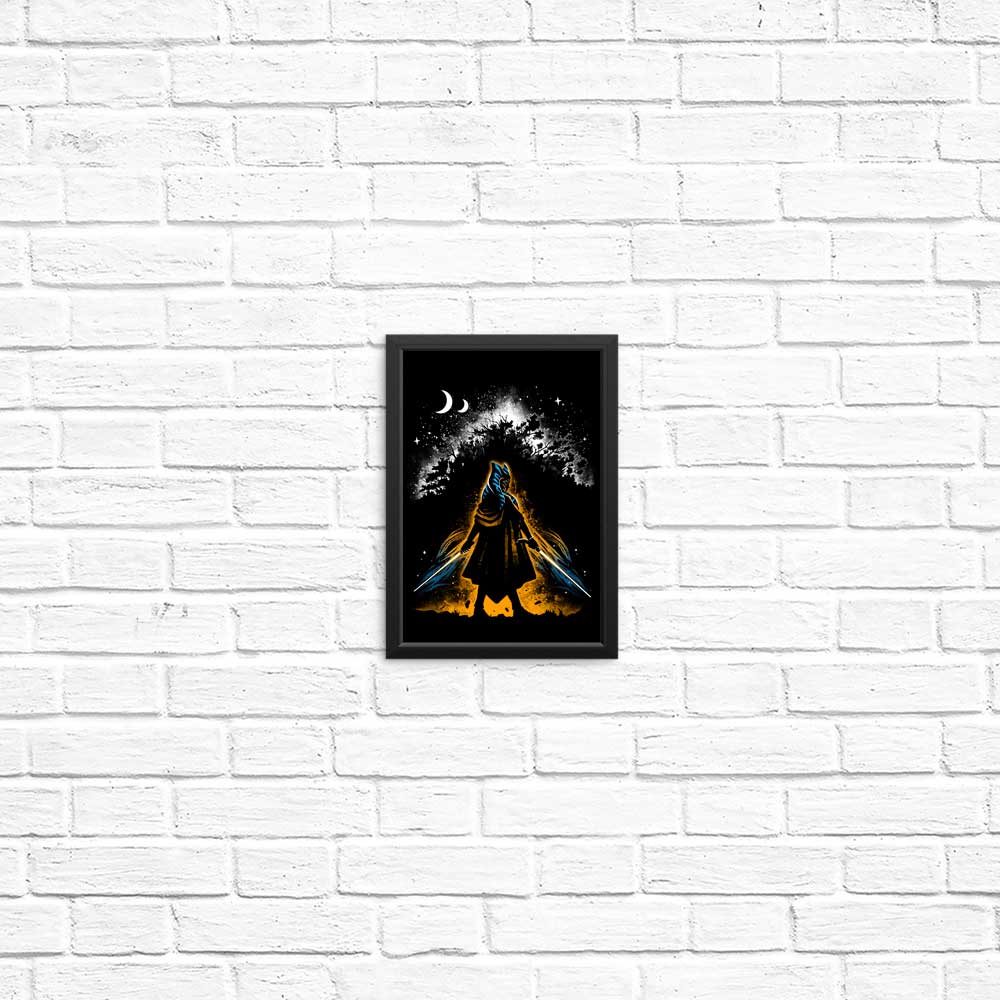 Twin Blade Fulcrum Wall Art - High - Quality Posters and Prints