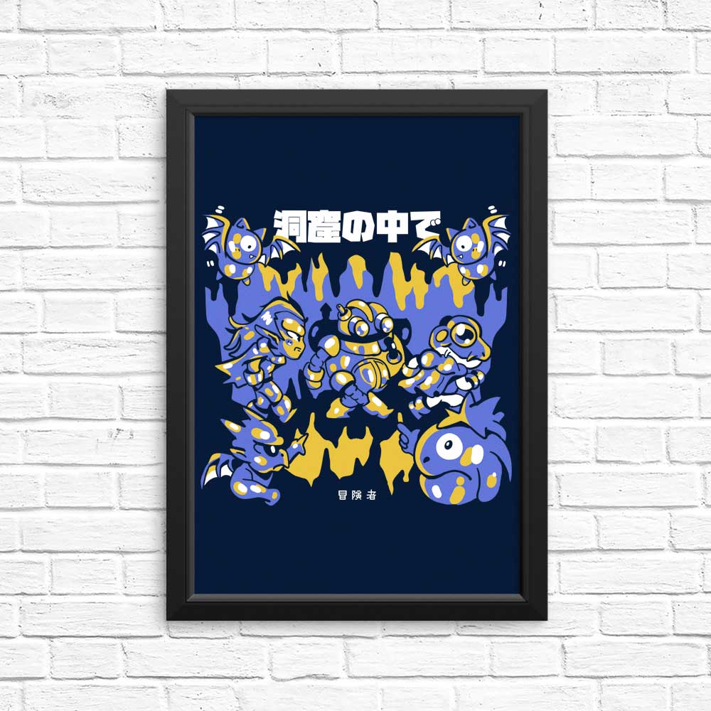 Walking Through the Caves - High - Quality Posters and Prints