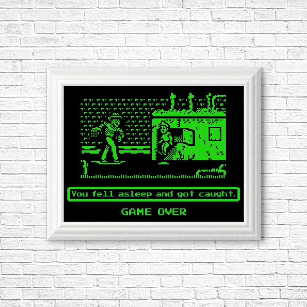 You Fell Asleep - High - Quality Wall Posters and Art Prints