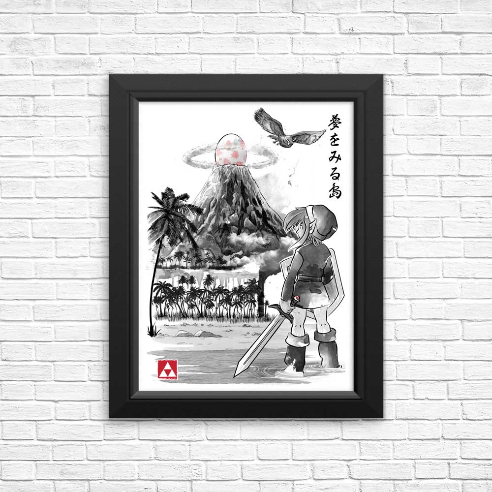 High - Quality Hero's Awakening Sumi - e Posters and Prints