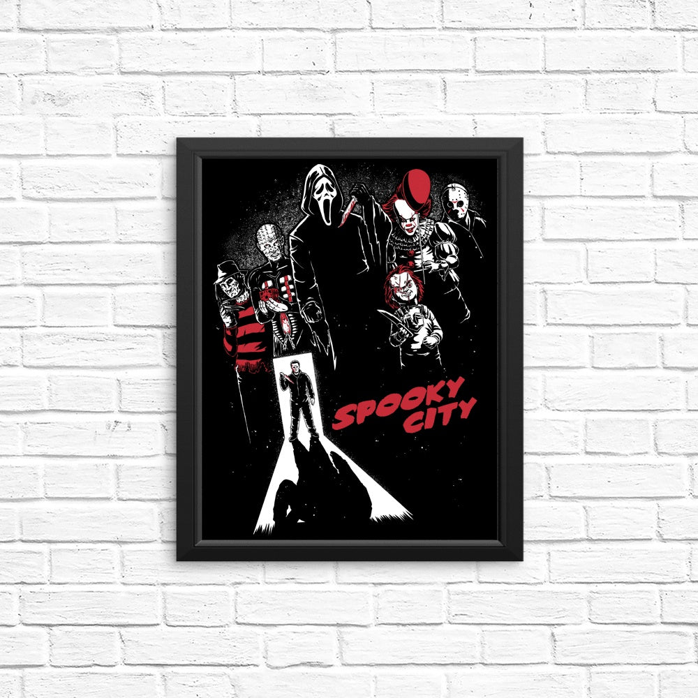 Spooky City - Haunting Posters and Prints for Your Space