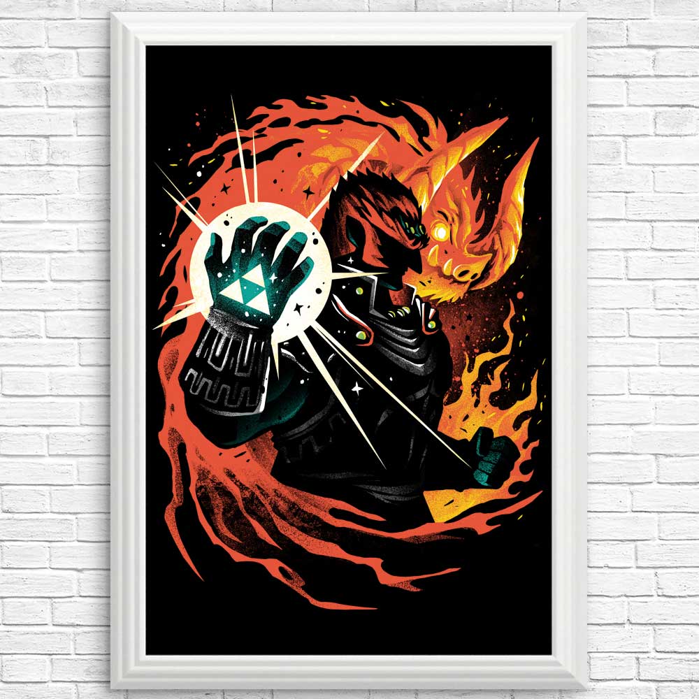 Alemaglia's Demon King Posters and Prints for Home Decor