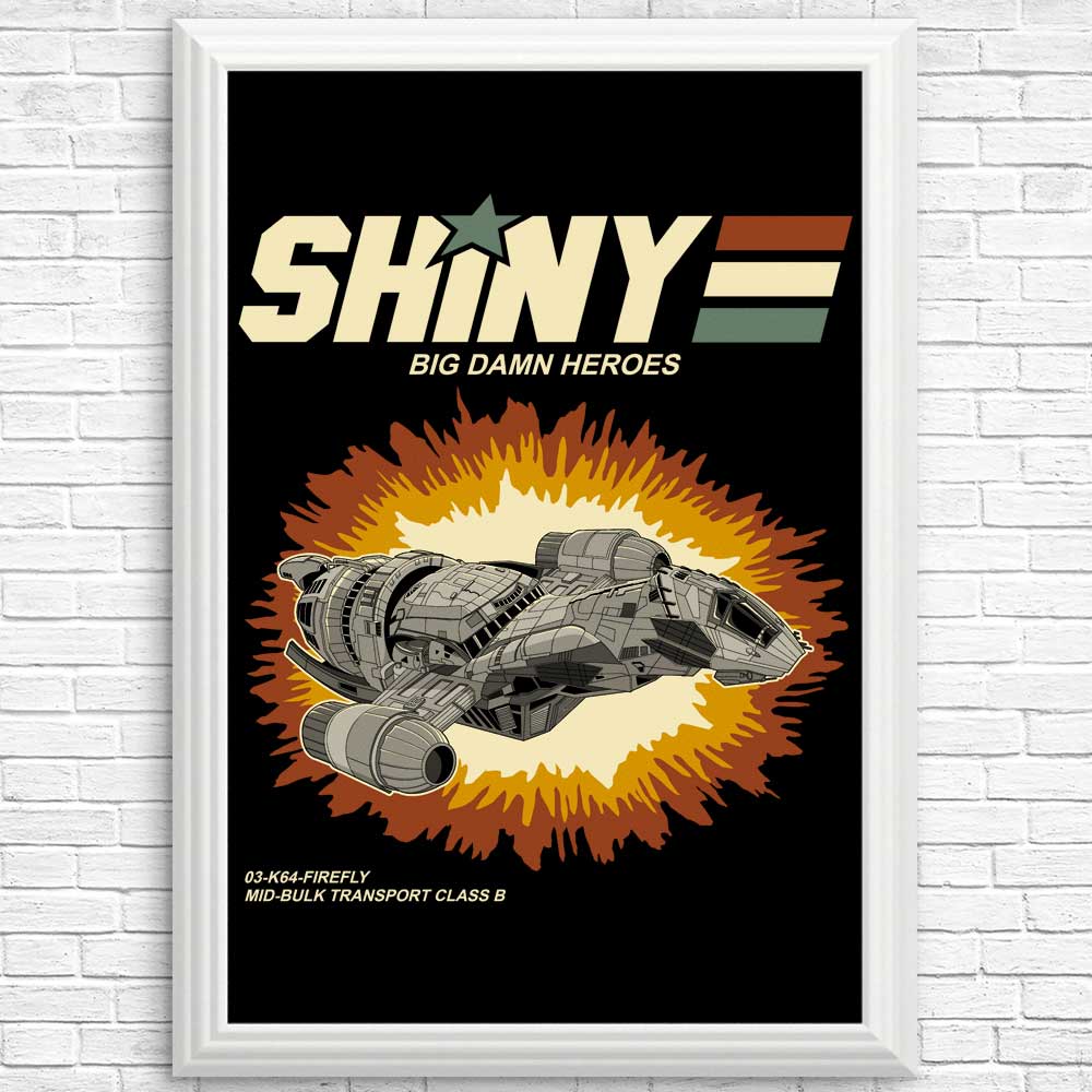 Shiny Heroes - High - quality Posters and Art Prints