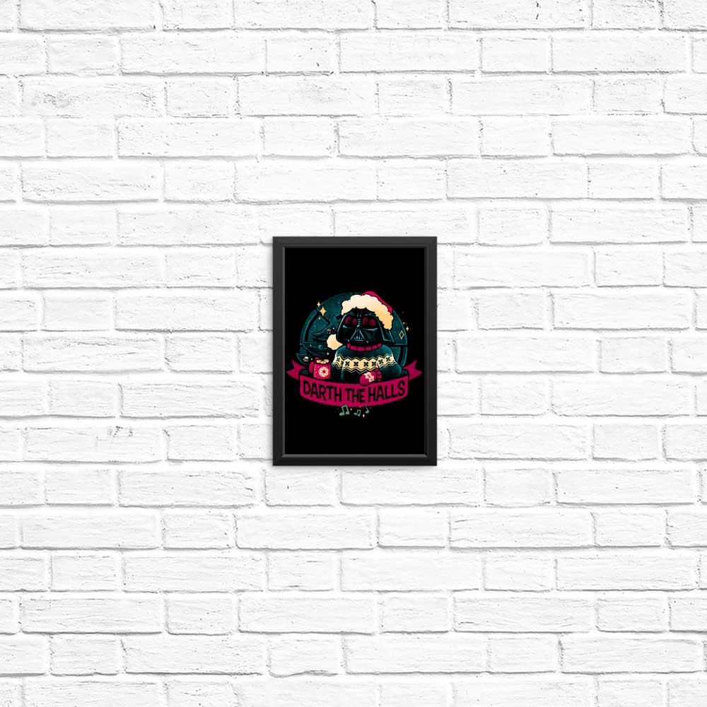 Darth the Halls Wall Posters and Prints Collection