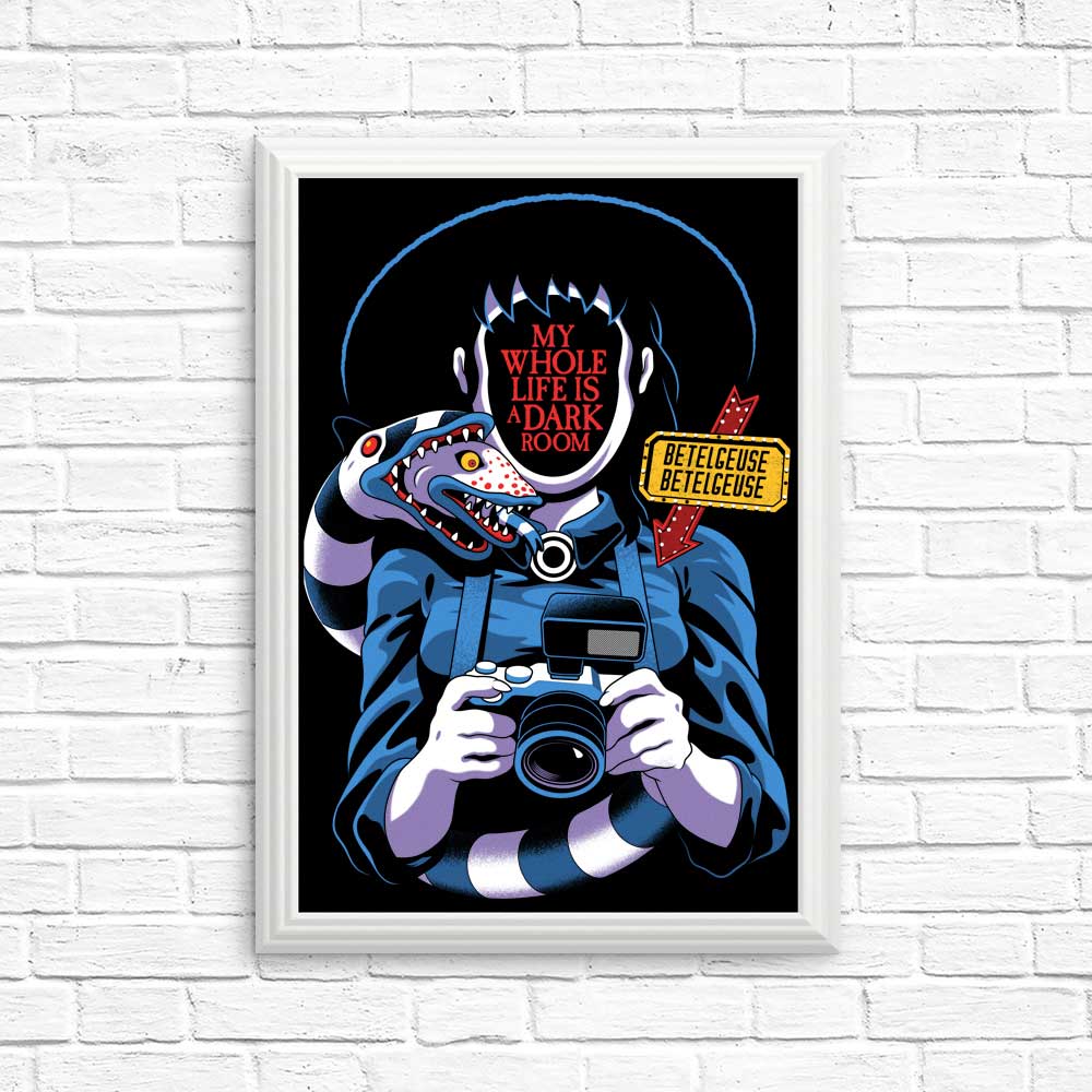 High - quality 'Life is a Dark Room' Posters & Prints by Jorge Tirado