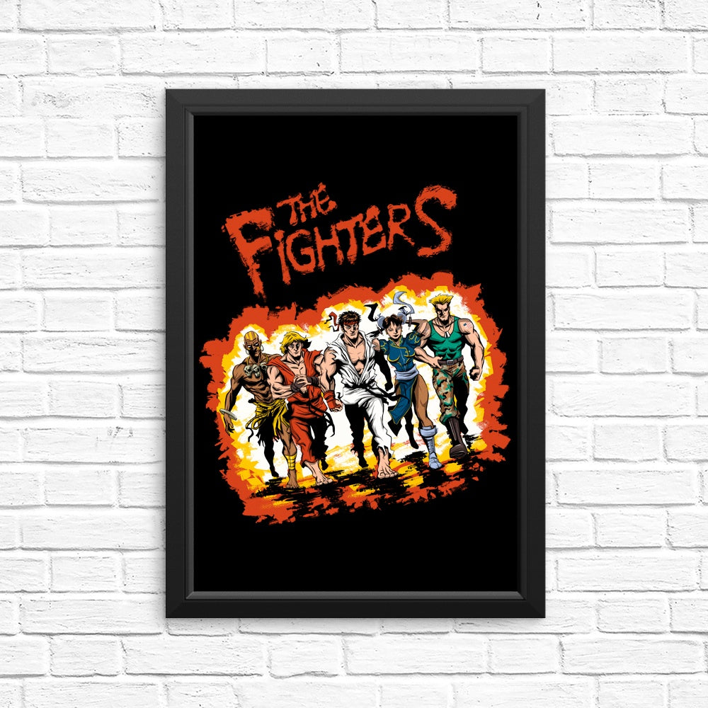High - quality Fighter - themed Posters & Prints by Zascanauta