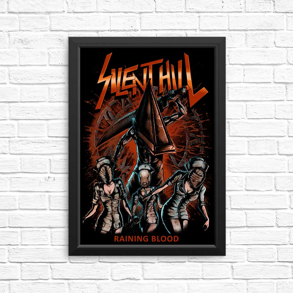 High - Quality 'Raining Blood' Posters & Prints by Dracula Byte
