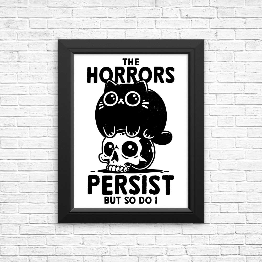 Terrifying Horror Survivor Wall Posters and Art Prints