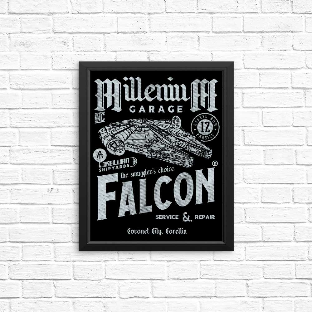 Stunning Millennium Garage Posters and Prints by Arinesart