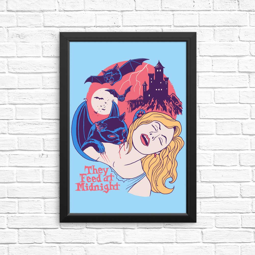 Midnight - Feeding Posters & Prints by Hillary White
