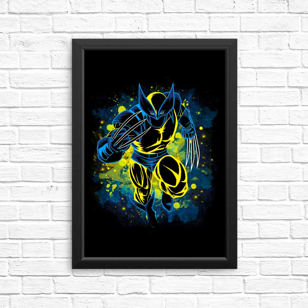 High - Quality Inked Adamantium Posters and Prints