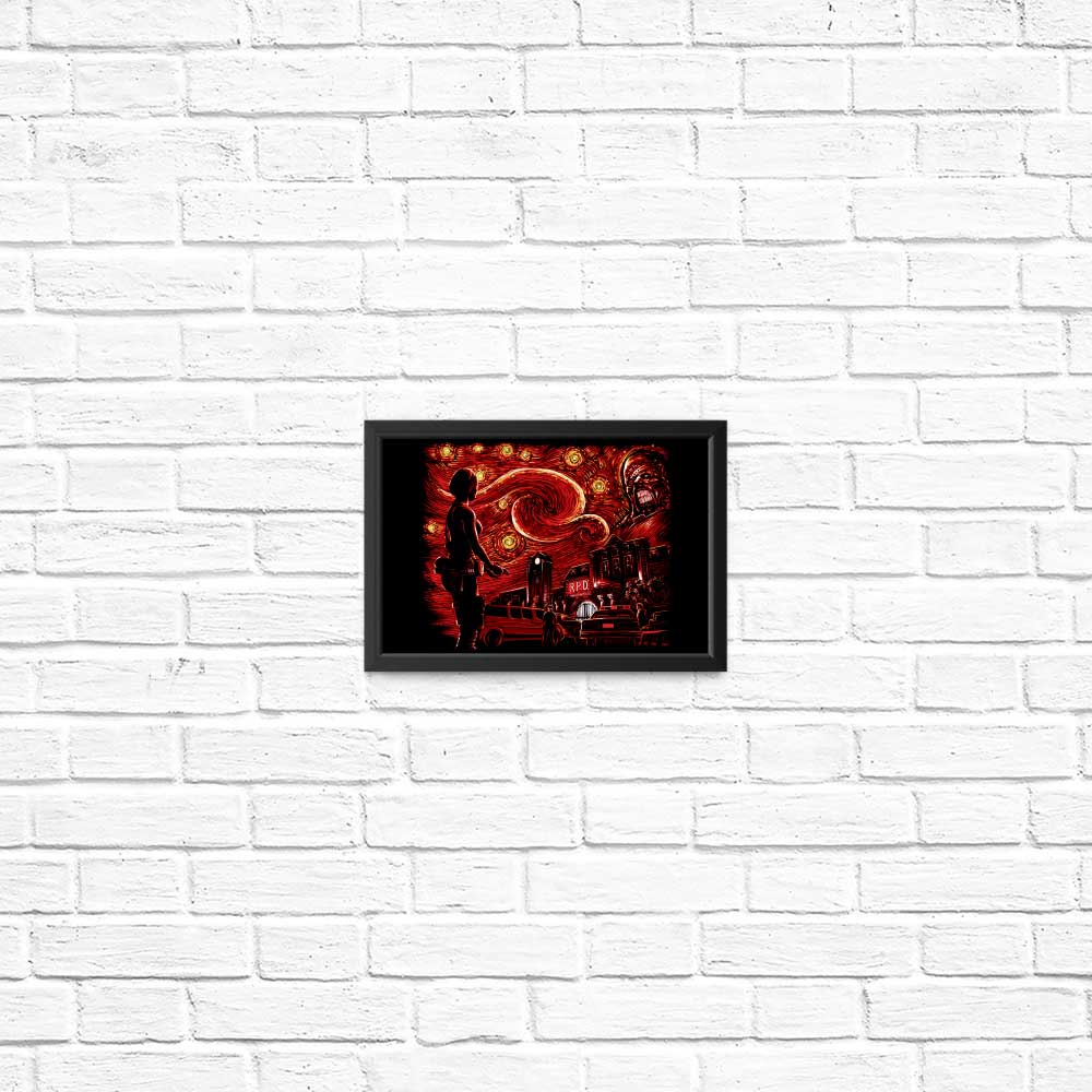 Alternate Starry Evil - High - Quality Posters & Prints