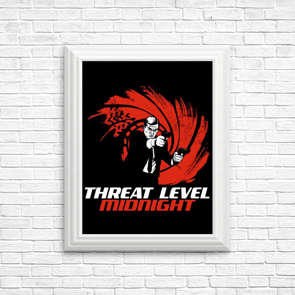 Double O Threat - High - Quality Posters and Prints by CoD Designs