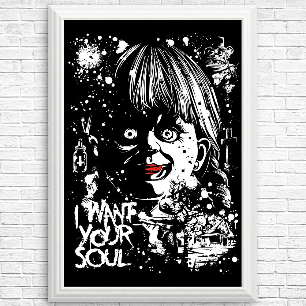Captivating 'I Want Your Soul' Posters and Prints by Arinesart